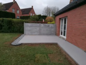 Batiso Aménagement extérieur à Labeuvrière