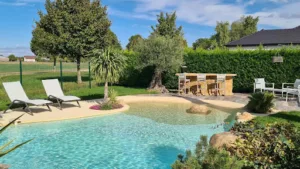 Chabrat Paysage Piscine à Couternon