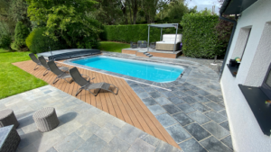 Terrasse Clôture Piscine à Avroult