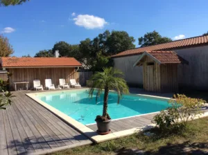 Piscines Les Bleues Océanes à Biscarrosse