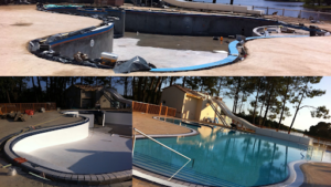 Construction Piscine Béton Projeté à Saint-Sériès